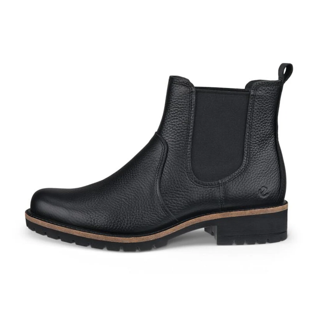 Ecco Chelseaboots »ELAINA« Schlupfboots Stiefelette Blockabsatz Mit Stretch ▷ Für