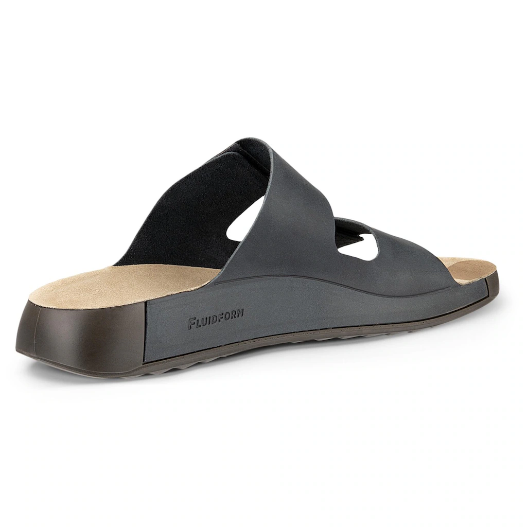 Ecco Pantolette »Cozmo M« Sommerschuh Schlappen Klettschuh Mit Dezenten Ziernähten ▷ Für