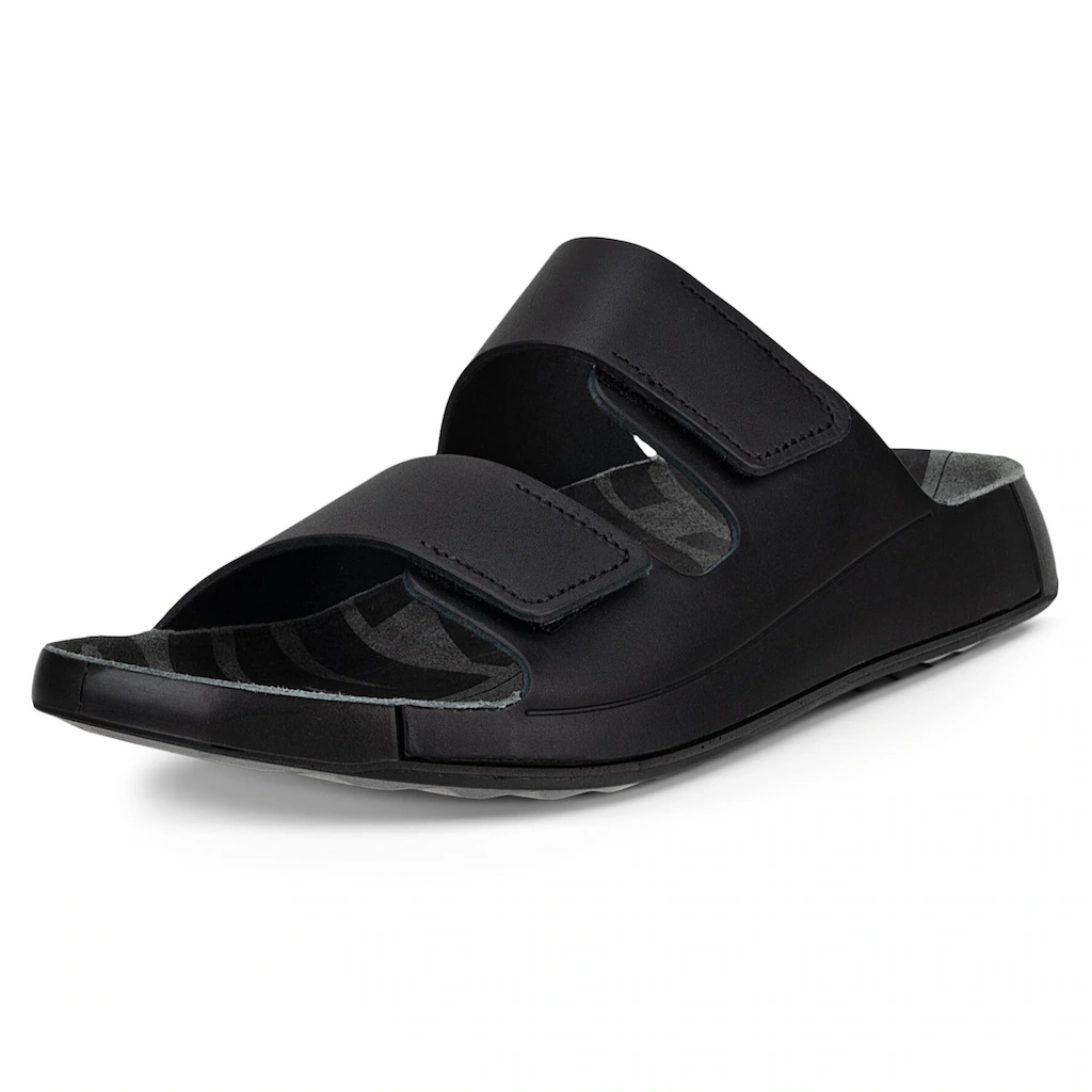 Ecco Pantolette »Cozmo M« Sommerschuh Schlappen Klettschuh mit FLUIDFORM™ Konstruktion ▷ für