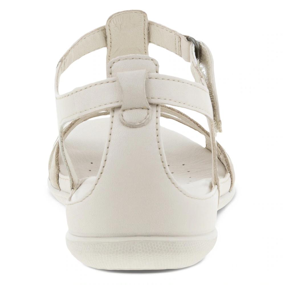 Ecco Riemchensandale »FLASH« Sommerschuh Sandalette Klettschuh Im Metallic-Look Bestellen