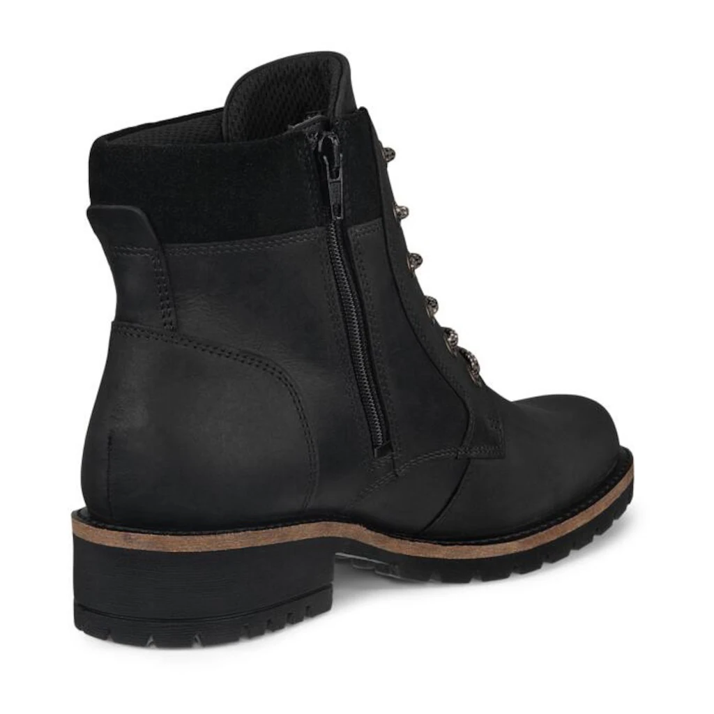 Ecco Schnürstiefelette »ELAINA« Stiefelette Blockabsatz Mit Weicher Schaftrandpolsterung Online Bestellen