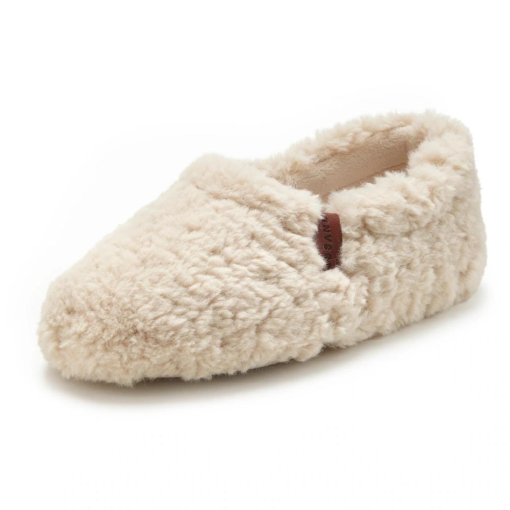 Elbsand Hausschuh Mit Kuscheligem Fellimitat Pantolette Pantoffel Mule Bestellen