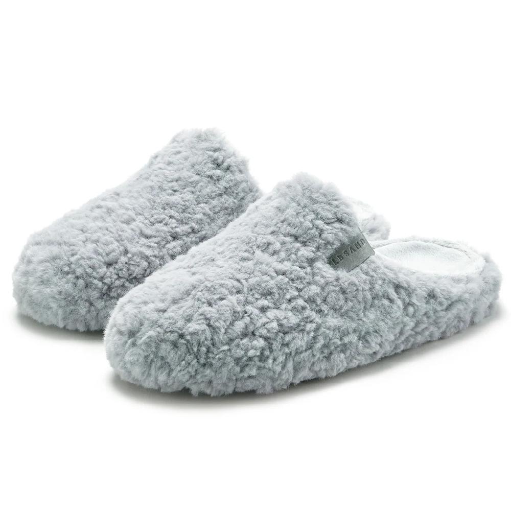 Elbsand Hausschuh Pantolette Pantoffel Mule Sandale kuscheliges Fellimitat online bestellen
