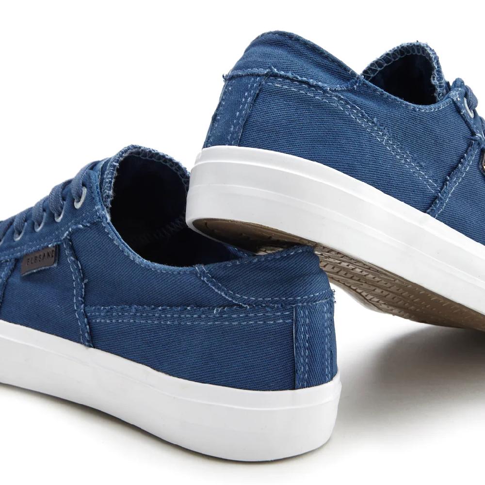 Elbsand Sneaker Schnürhalbschuh Freizeitschuh Aus Textil Used-Look VEGAN ▷ Für