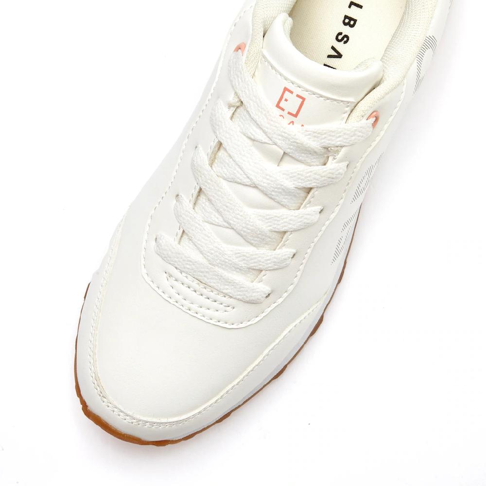 Elbsand Sneaker Schnürhalbschuh Freizeitschuh Mit Modischem Logo Print VEGAN Kaufen