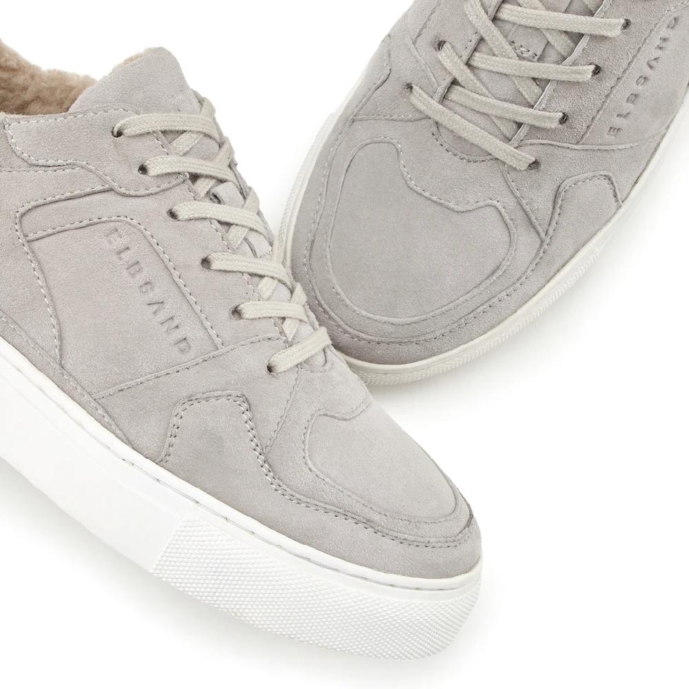 Elbsand Sneaker Wintersneaker Schnürhalbschuh Aus Leder Mit Kuscheligem Innenfutter