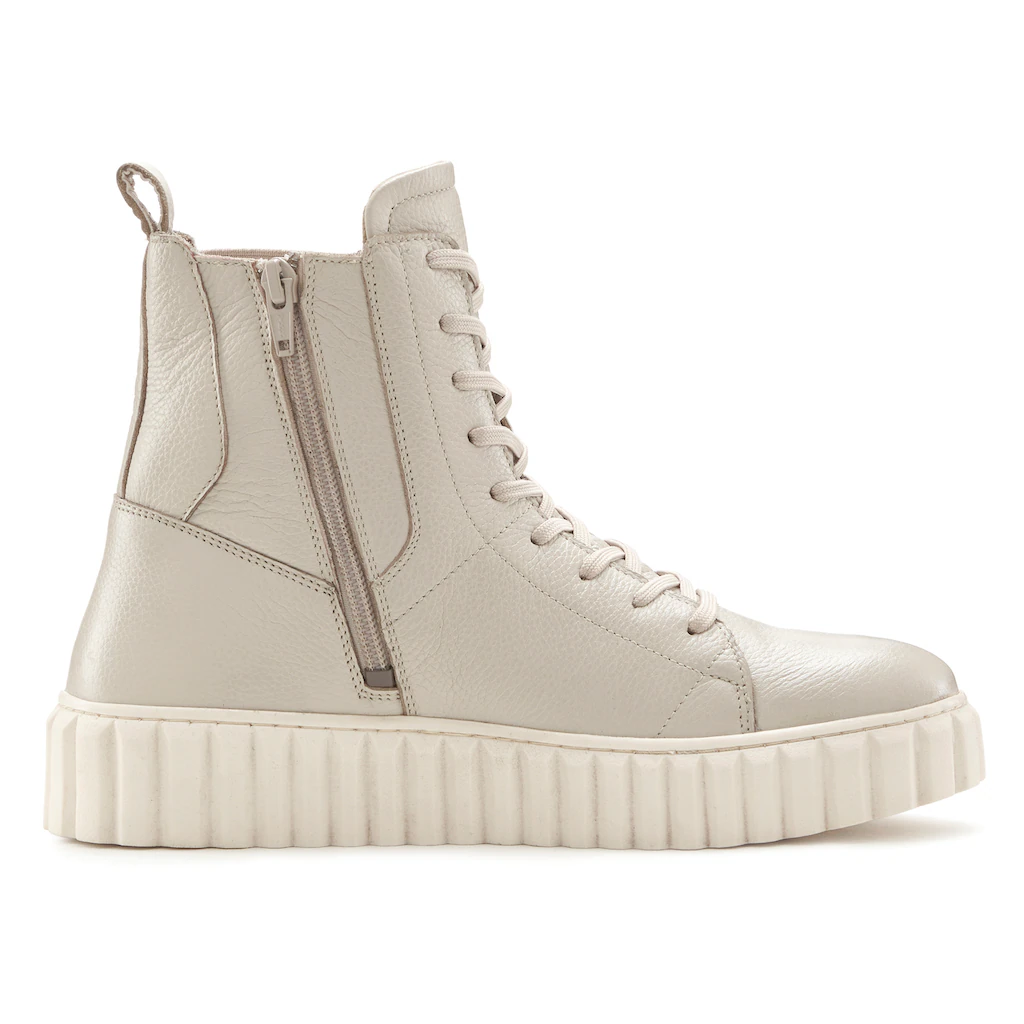 Elbsand Stiefelette Aus Leder Mit Stretcheinsatz Stiefel Boots Schnürstiefelette Kaufen