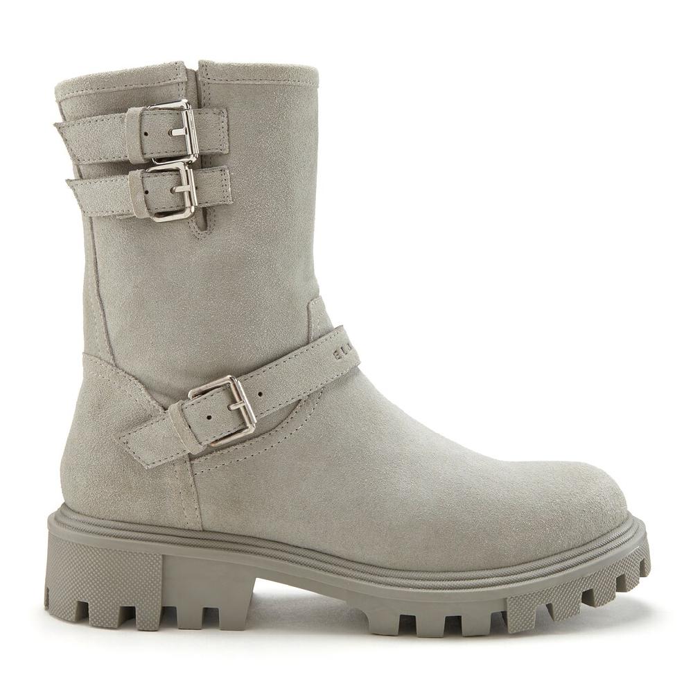 Elbsand Stiefelette Aus Leder Mit Trendigen Zierschnallen Stiefel Boots ▷ Für