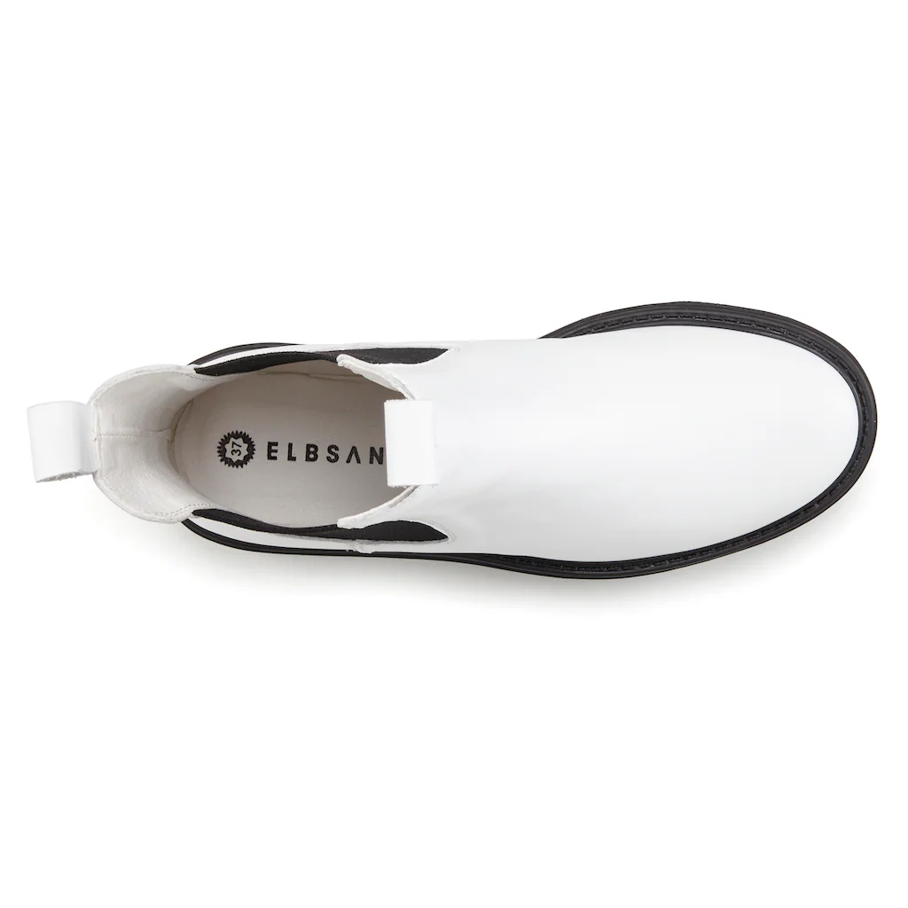 Elbsand Stiefelette Chelseaboots Schlupfstiefel Bikerboots Aus Leder ▷ Für