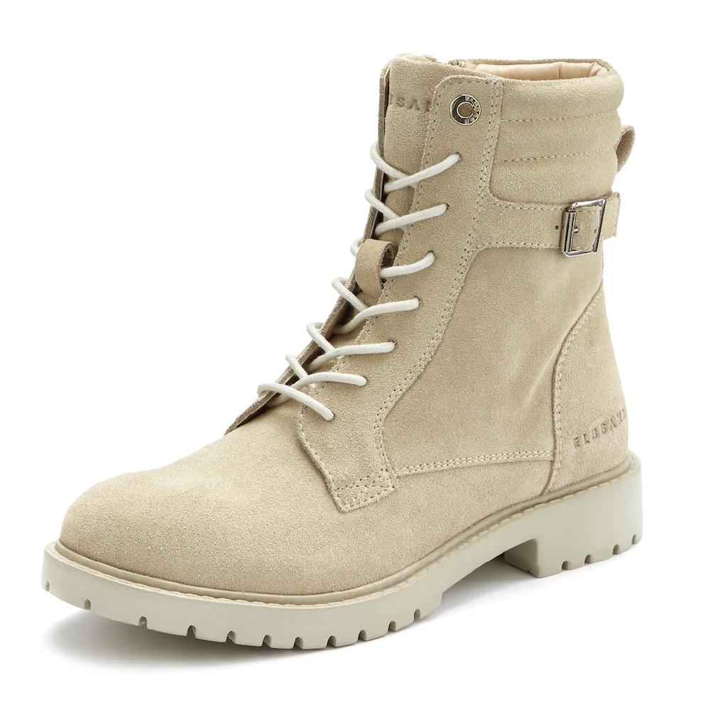 Elbsand Stiefelette Schnürboots Reißverschlussstiefel Biker Boots Leder Online Kaufen