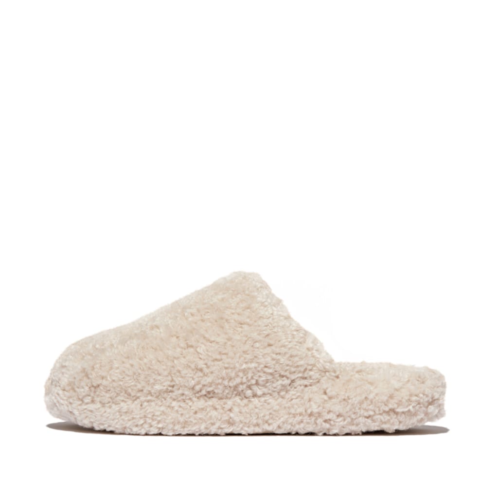 Fitflop Pantoffel »iQUSHION D-LUXE PADDED TEDDY SLIPPER MULES« Hausschuh Clog mit Warmfutter online kaufen