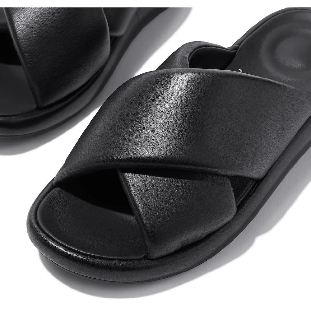 Fitflop Pantolette »iQUSHION D-LUXE« Flats Sommerschuh Mit Gepolsterter Innensohle