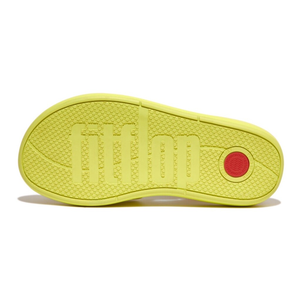 Fitflop Pantolette »IQUSHION D-LUXE PADDED LEATHER SLIDES« Sommerschuh Schlappen Mit Breiter Bandage Bestellen