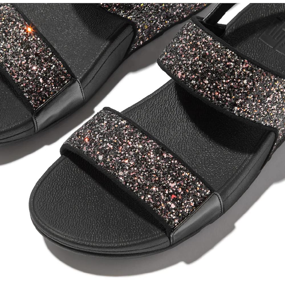 Fitflop Sandale »LULU« Keilsandale Sommerschuh Mit Glitter Online Bestellen