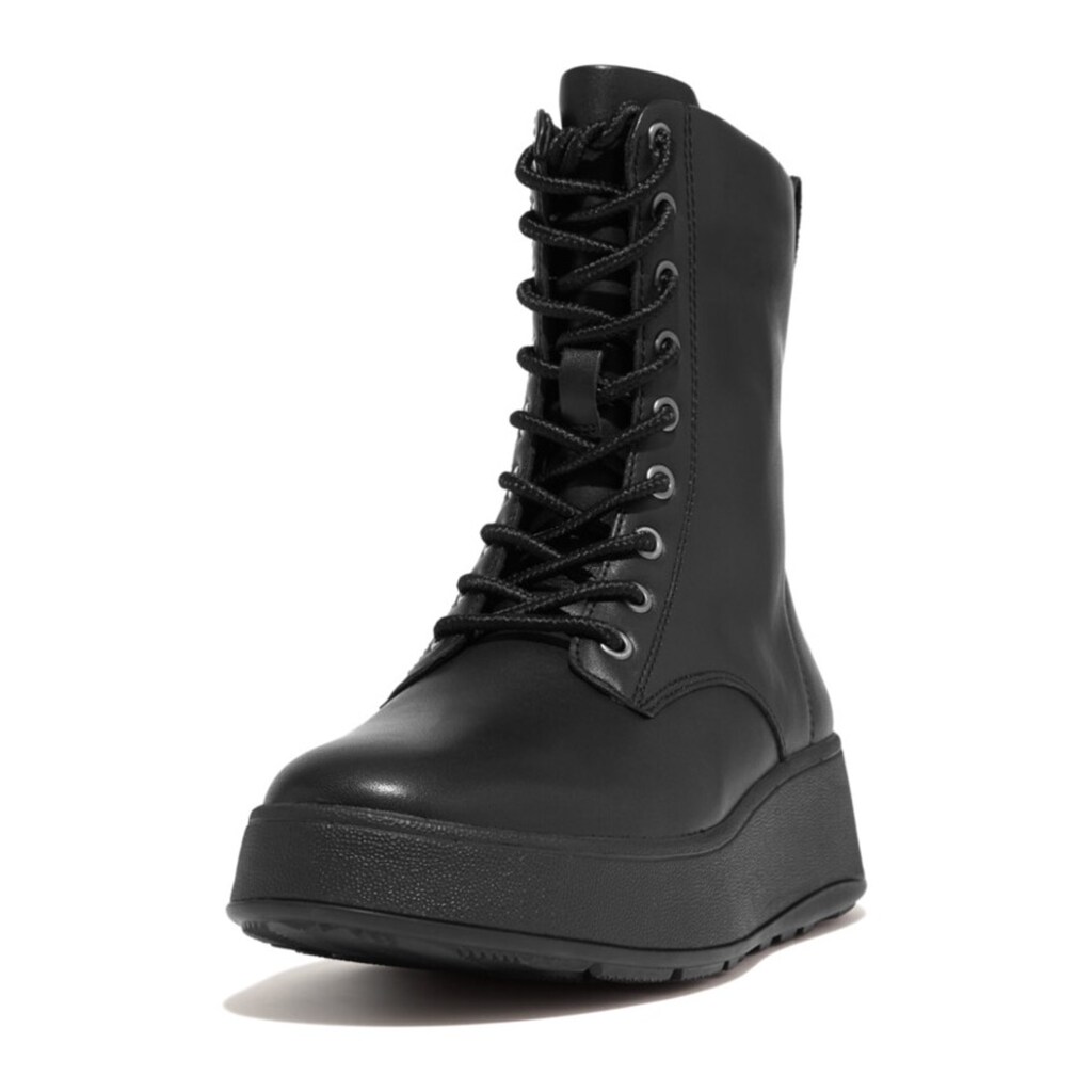 Fitflop Schnürstiefelette »F-MODE« Mit Plateausohle Online Kaufen