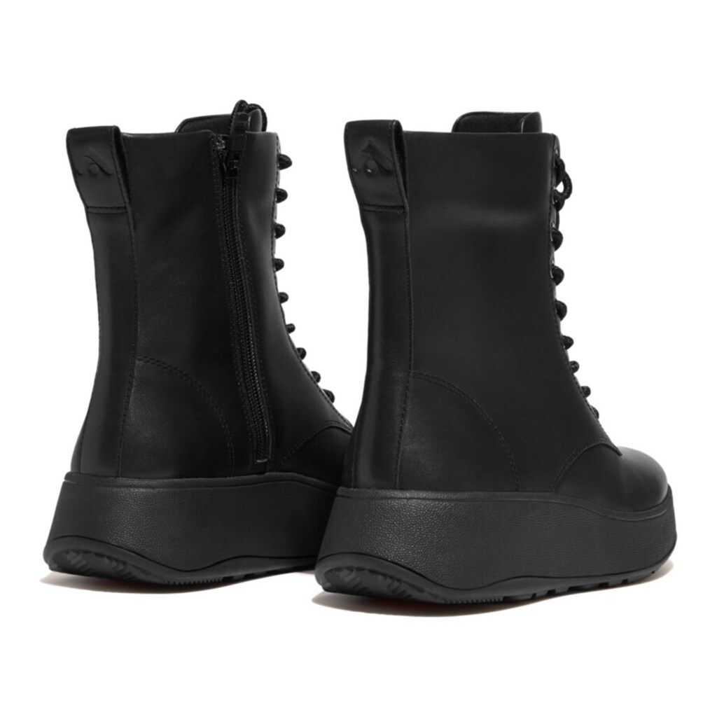 Fitflop Schnürstiefelette »F-MODE« Mit Plateausohle Online Kaufen