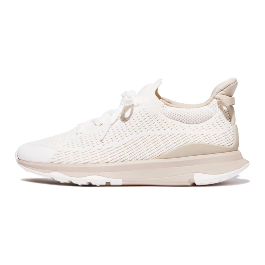 Fitflop Slip-On Sneaker »VITAMIN FFX KNIT SPORTS SNEAKERS« mit aufgesetzter Schnürung Freizeitschuh Halbschuh Schlupfschuh ▷ für