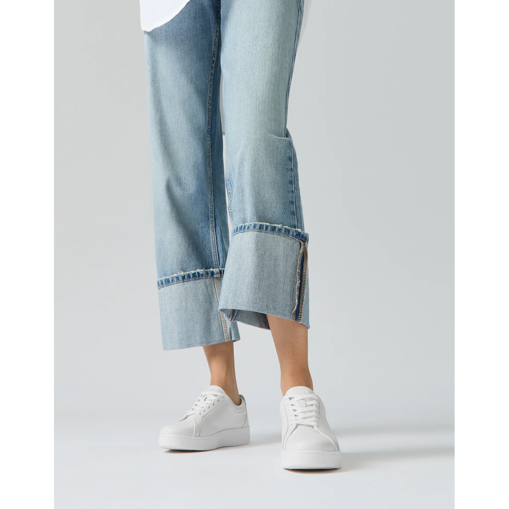 Fitflop Sneaker »RALLY« Schnürschuh Sommerschuh In Schmaler Form ▷ Für