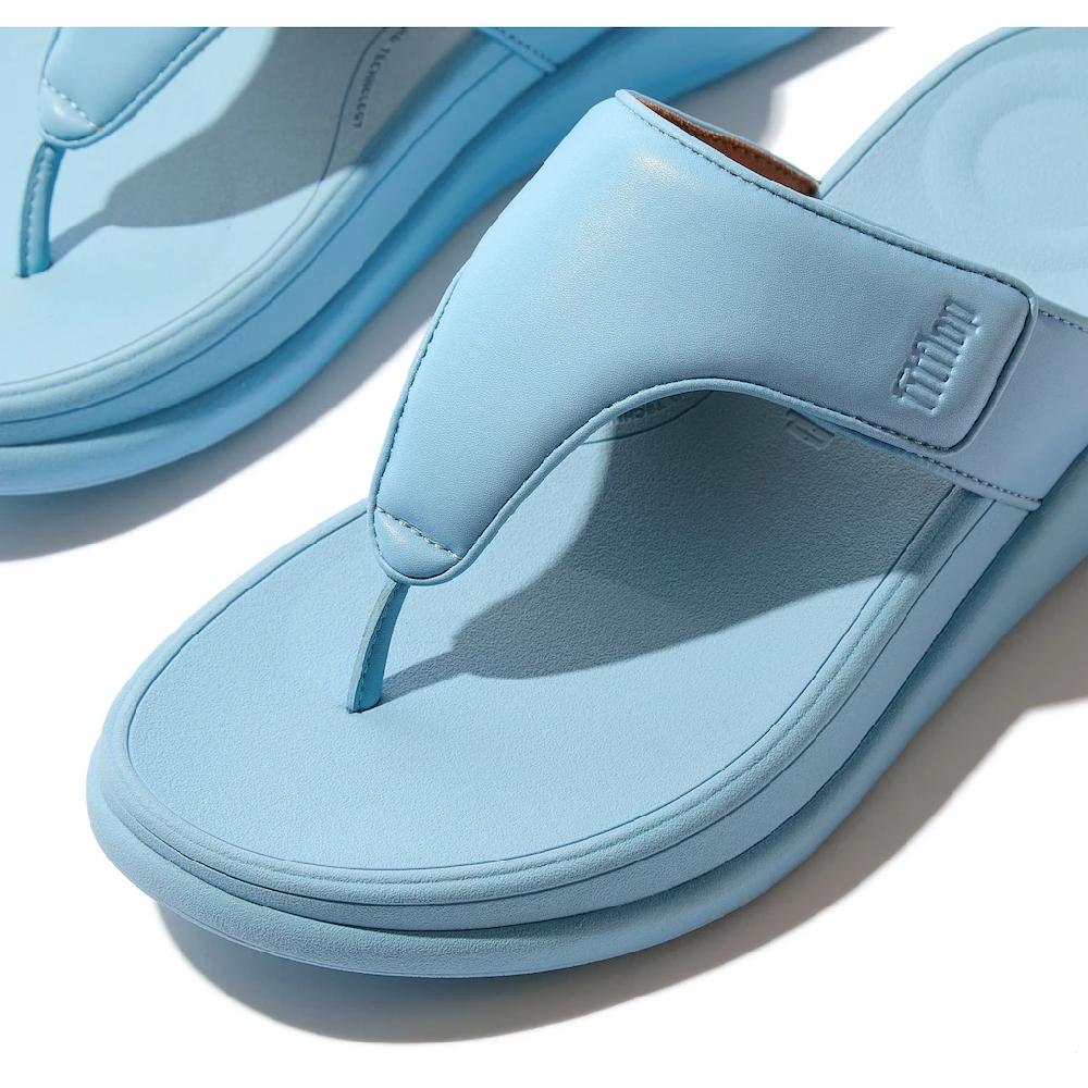 Fitflop Zehentrenner »F-MODE GO« Sandale Mit Dämpfender MICROWOBBLEBOARD Technologie