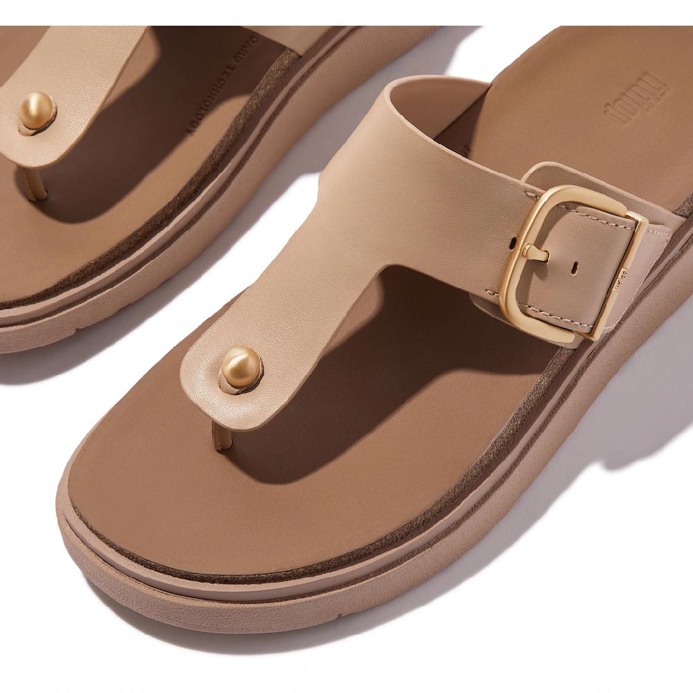 Fitflop Zehentrenner »GEN-FF« Keilabsatz Sommerschuh Schlappen Mit Verstellbarer Schnalle