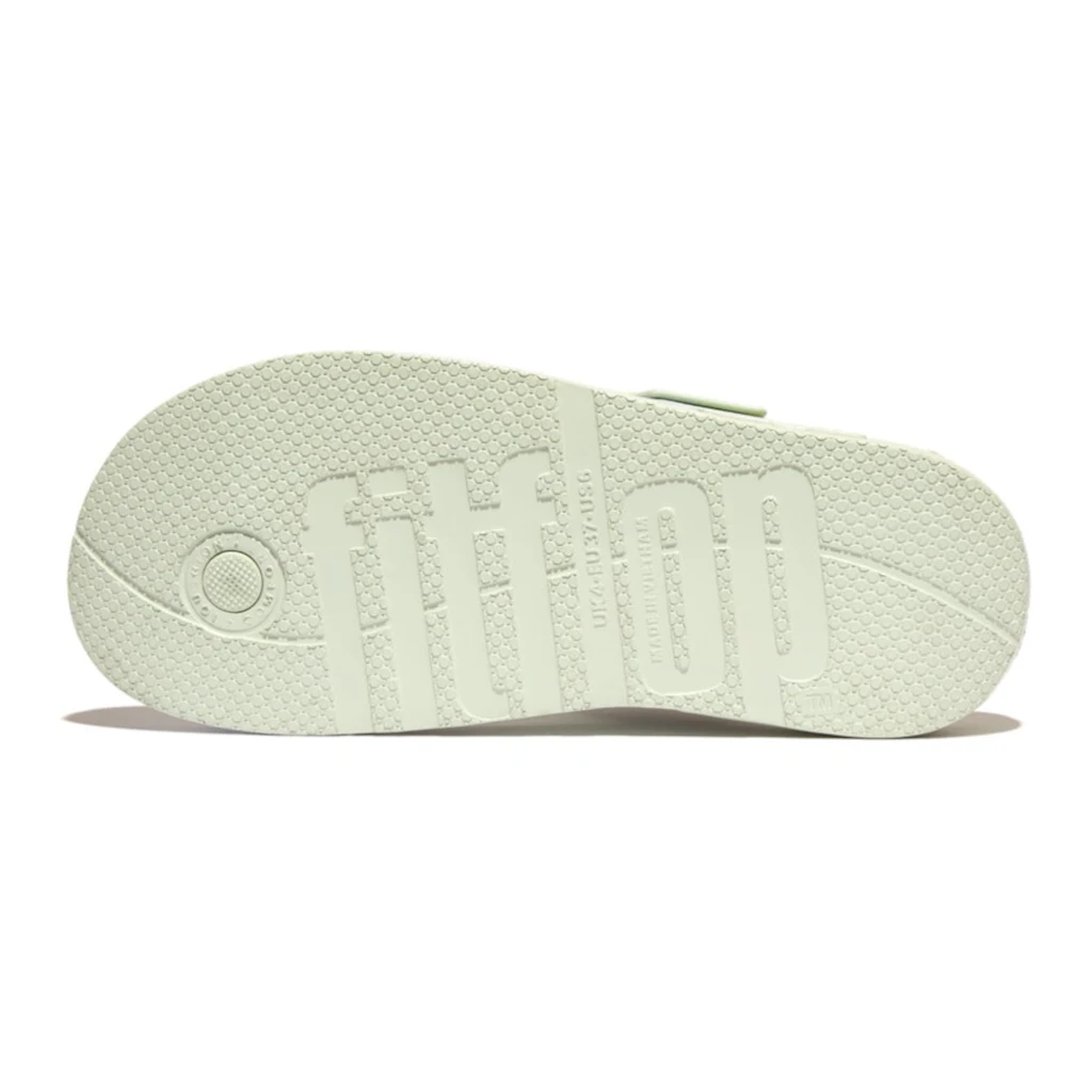 Fitflop Zehentrenner »IQUSHION IRIDESCENT ADJUSTABLE BUCKLE« Keilabsatz Sommerschuh Schlappen Mit Verstellbarer Schnalle