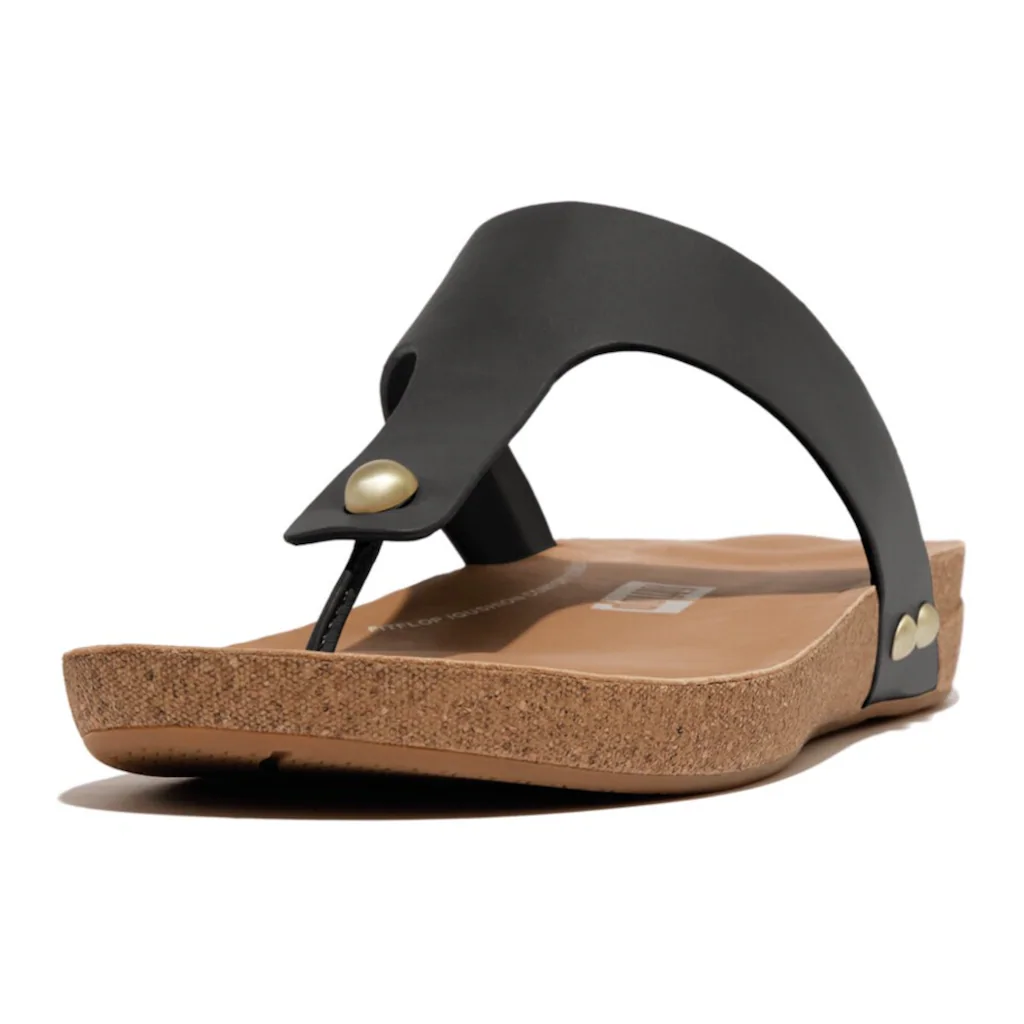 Fitflop Zehentrenner »IQUSHION LEATHER TOE-POST SANDALS« Sommerschuh Mit IQushion-Technologie Für Langen Tragekomfort Online Bestellen