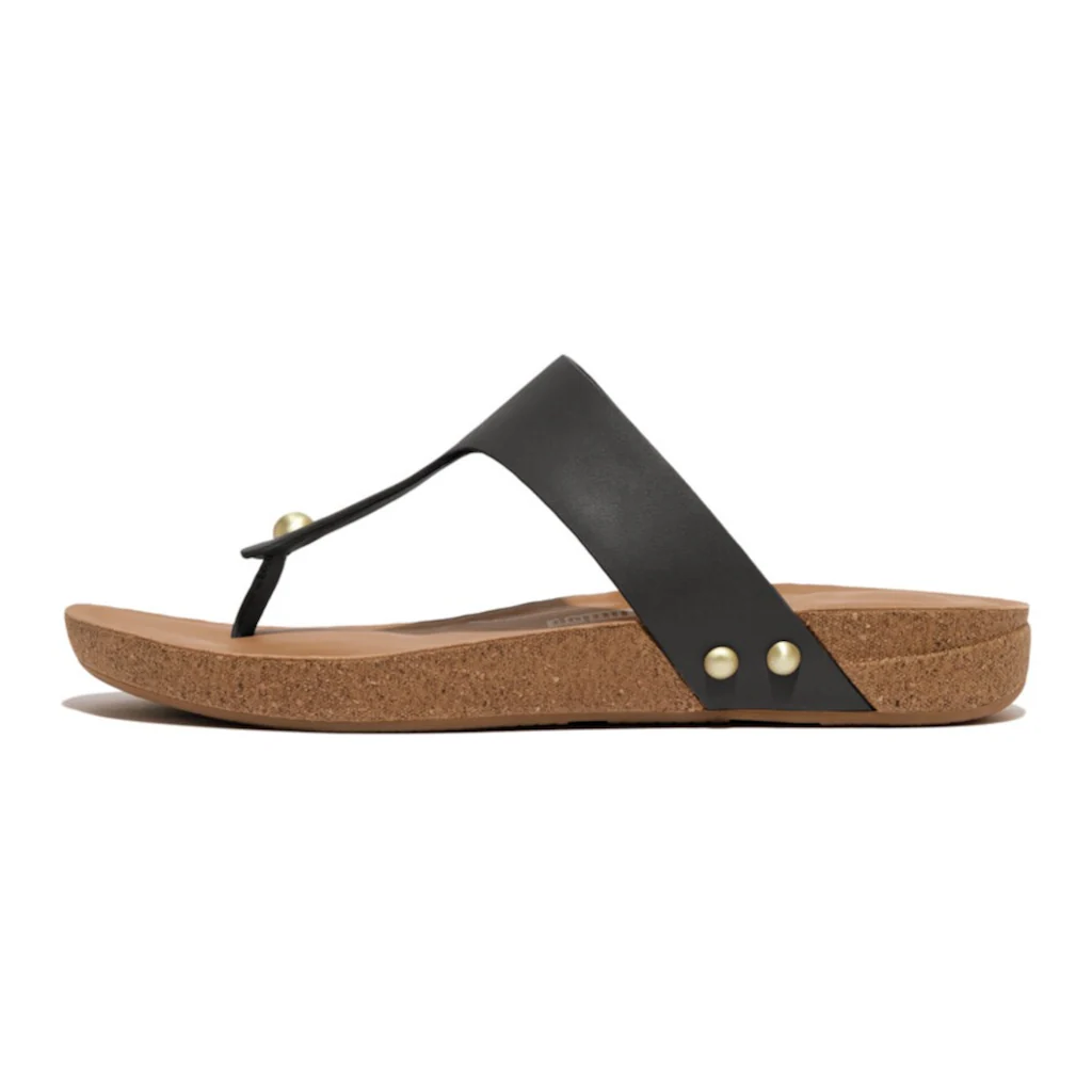 Fitflop Zehentrenner »IQUSHION LEATHER TOE-POST SANDALS« Sommerschuh mit iQushion-Technologie für langen Tragekomfort online bestellen