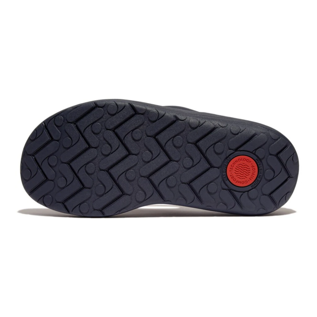Fitflop Zehentrenner »RELIEFF RECOVERY TOE-POST SANDALS - TONAL RUBBER« Keilabsatz Sommerschuh Schlappen Mit Microwobbleboard