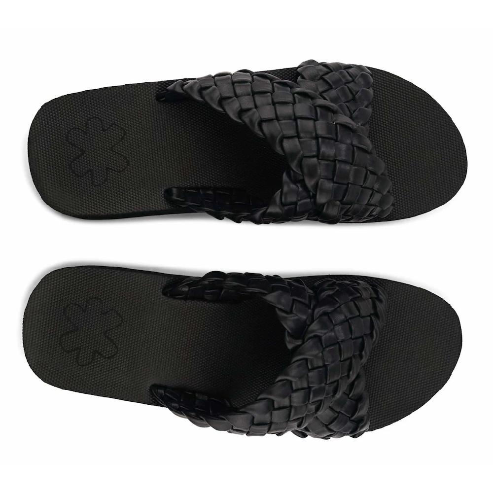 Flip Flop Pantolette »wedgy*cross« Plateau Sommerschuh Schlappen Mit Geflochtener Bandage Online Bestellen