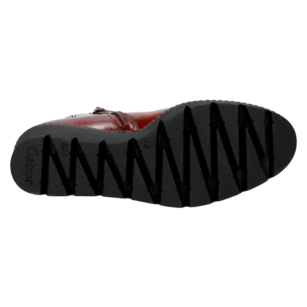 Gabor Ankleboots Mit Zweckmäßigem Innenreißverschluss