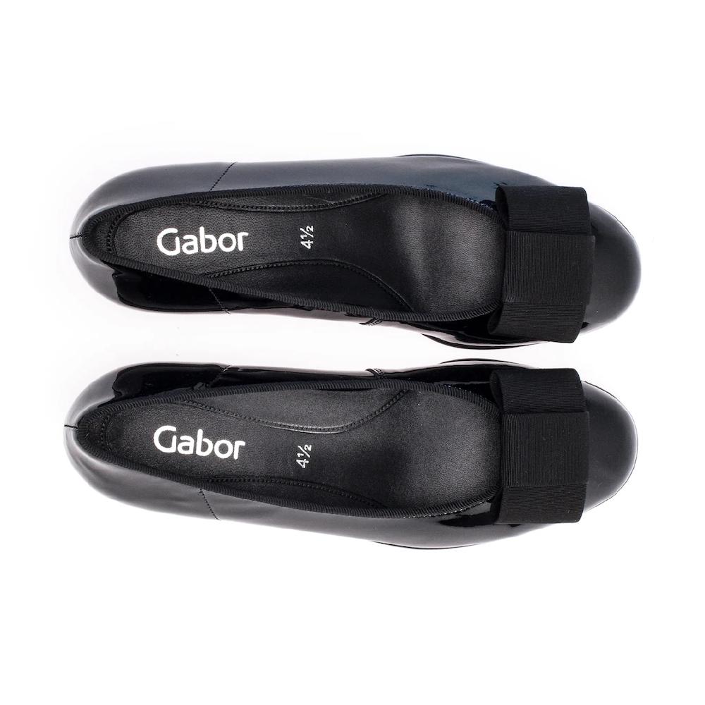 Gabor Ballerina Flats Kitten Heel Festliche Schuhe Mit Dekorativer Schleife Online Kaufen