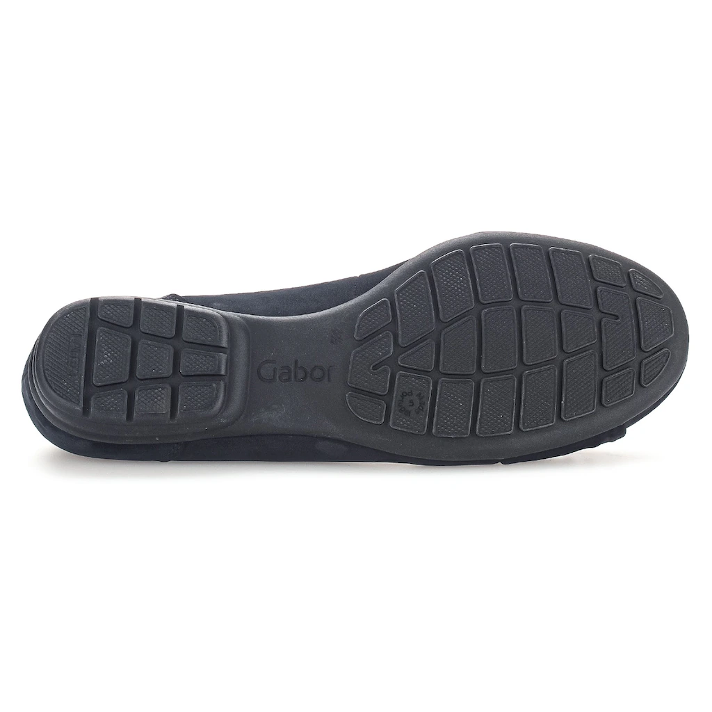 Gabor Ballerina »FLORENZ« Business Schuhe Slipper Mit Modischem Knoten Weite G Kaufen