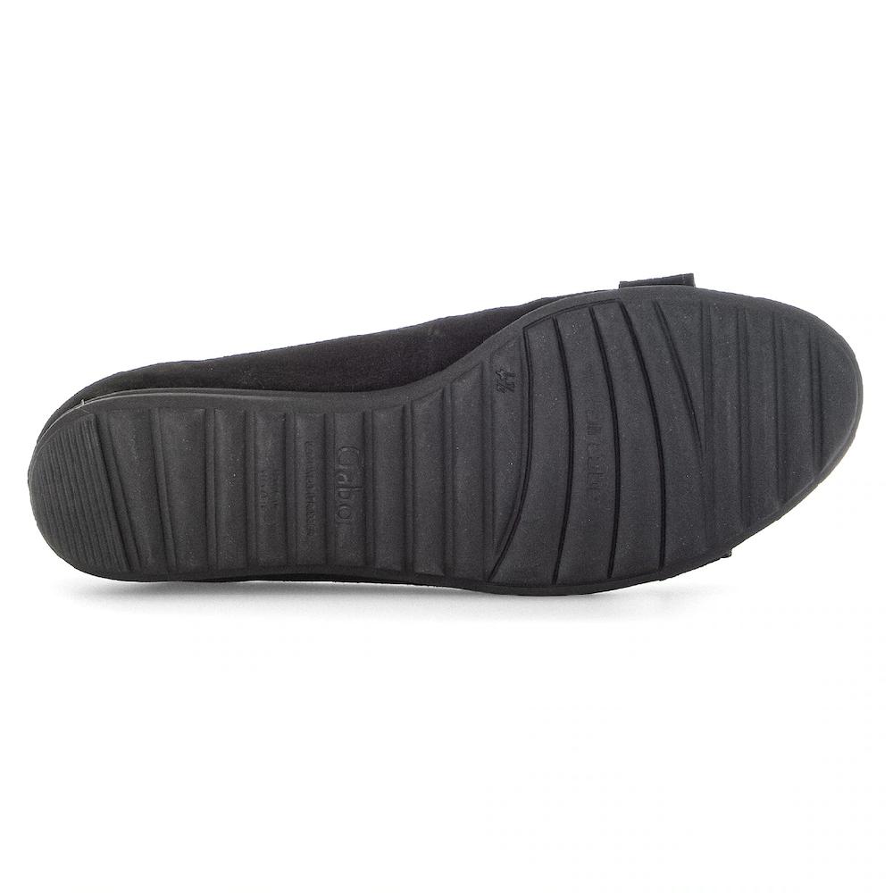 Gabor Ballerina »FLORENZ« Flache Schuhe Slipper In Abgerundeter Form Online Kaufen