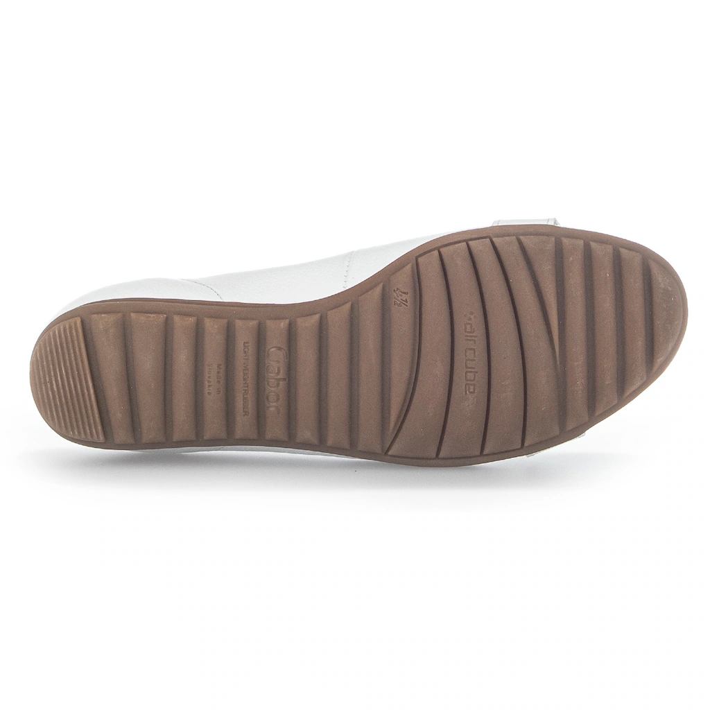 Gabor Ballerina »FLORENZ« Hochzeitsschuh Flache Schuhe Slipper Mit Eleganter Zierkette Bestellen