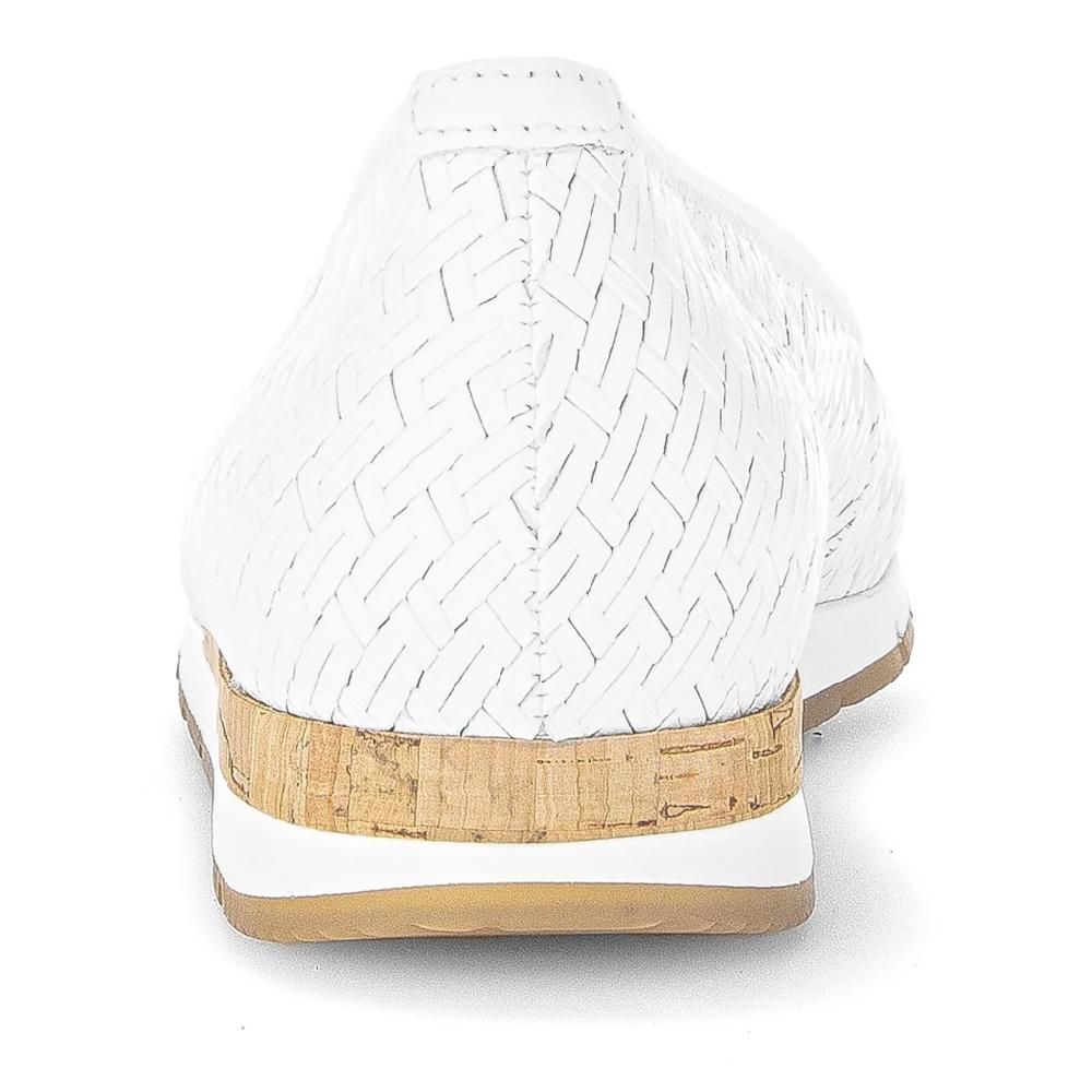 Gabor Ballerina »FLORENZ« Keilabsatz Komfortschuh Bequemschuh Mit Flechtmuster Weite G