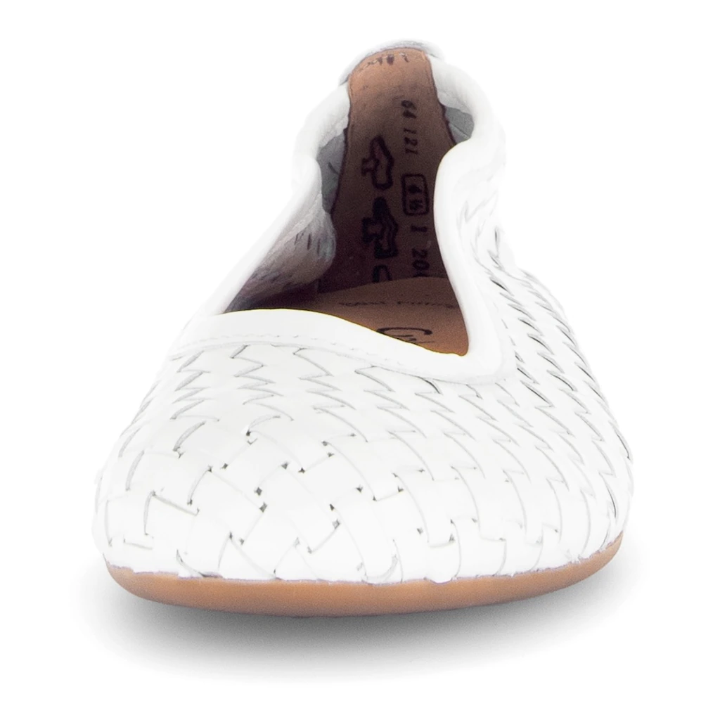 Gabor Ballerina Schlupfschuh Frühlingsschuh Businessschuh Mit Tollem Flechtmuster Online Kaufen