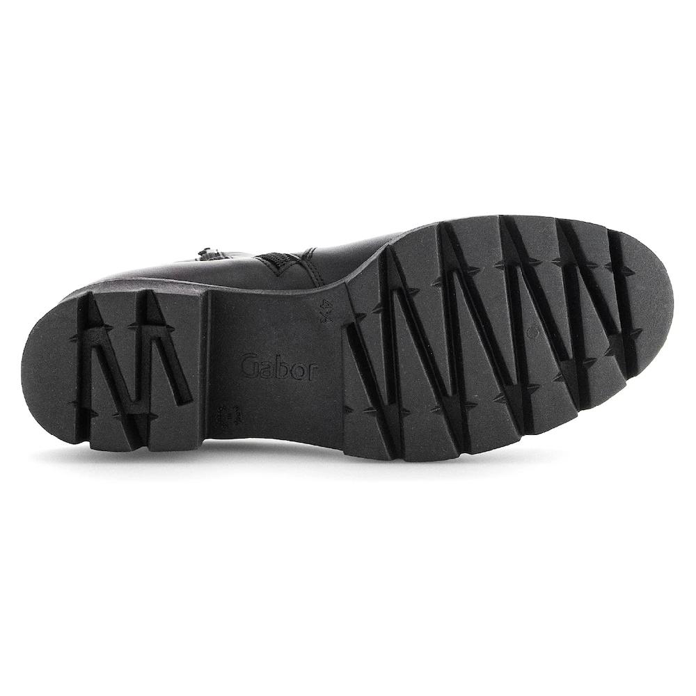 Gabor Bikerboots Blockabsatz Stiefelette Boots Mit Best Fitting-Ausstattung ▷ Für