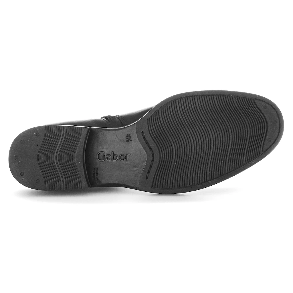 Gabor Chelseaboots Blockabsatz Businesschuh Stiefelette Mit OPTIFIT-Wechselfußbett Kaufen