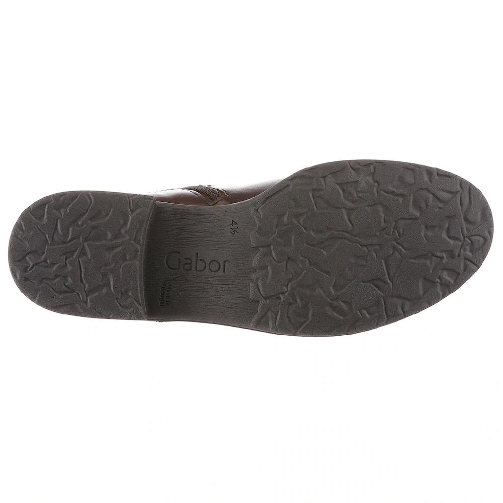 Gabor Chelseaboots Blockabsatz Stiefelette Businessmode Mit Pinkem Stretcheinsatz Online Bestellen