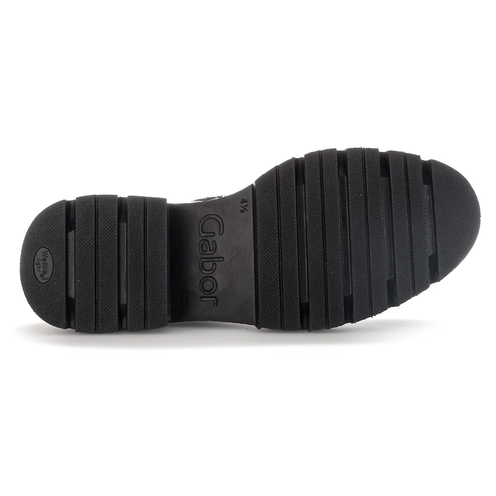 Gabor Chelseaboots Blockabsatz Stiefelette Chunky Boots Best Fitting-Ausstattung Online Kaufen
