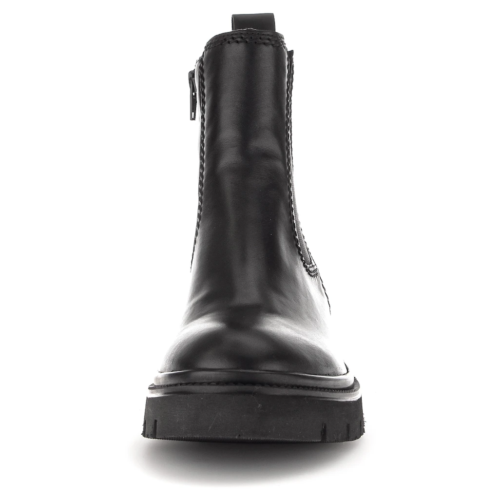 Gabor Chelseaboots Blockabsatz Stiefelette Chunky Boots Best Fitting-Ausstattung Online Kaufen