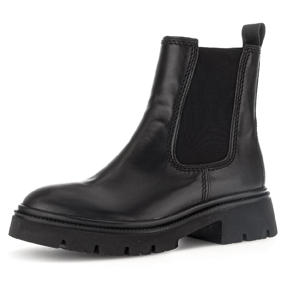 Gabor Chelseaboots Blockabsatz Stiefelette Chunky Boots Best Fitting-Ausstattung online kaufen