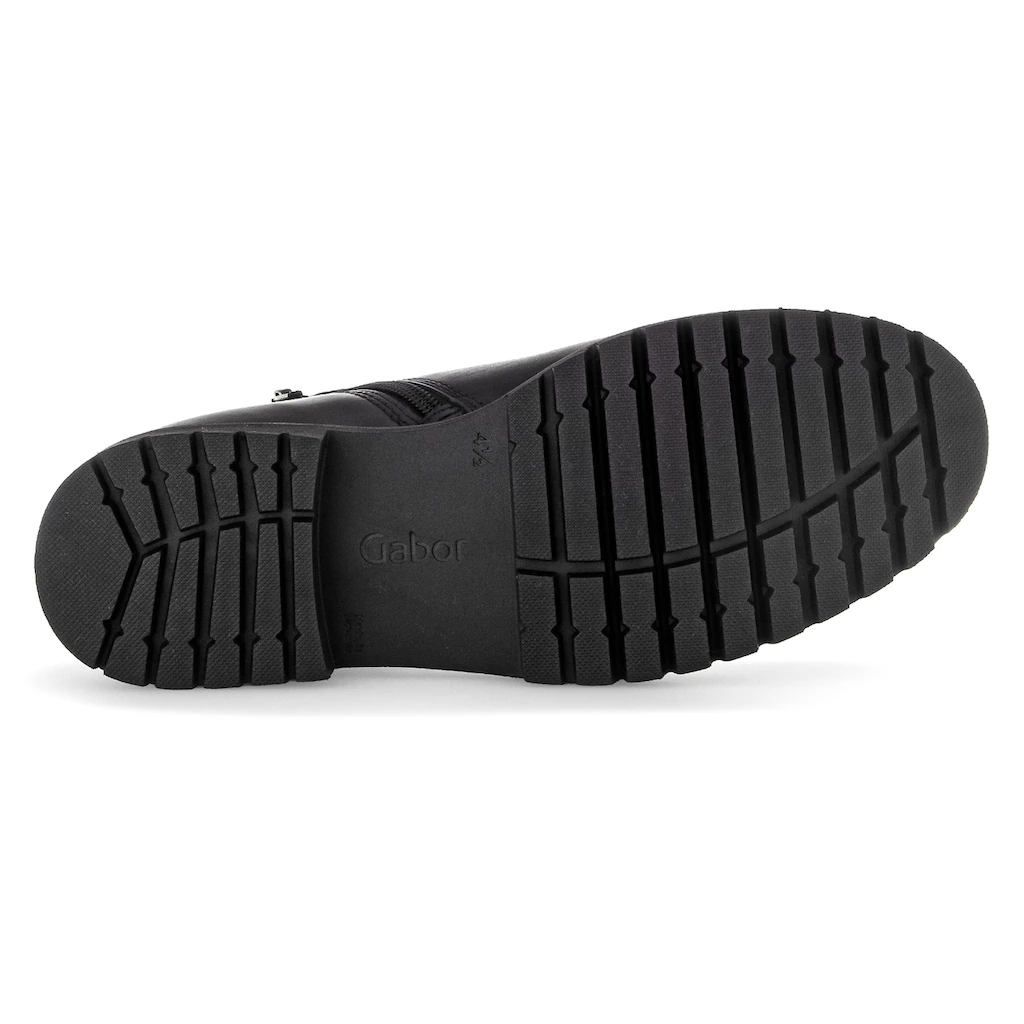 Gabor Chelseaboots »Davos« Blockabsatz Herbstmode In Bequemer Schuhweite G (= Weit) ▷ Für