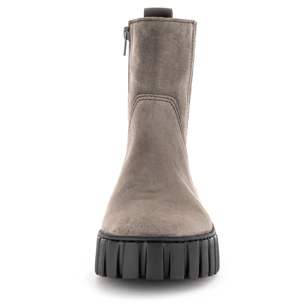 Gabor Chelseaboots »Florenz« Plateau Herbstmode Stiefelette In Bequemer Schuhweite G (= Weit) Online Bestellen
