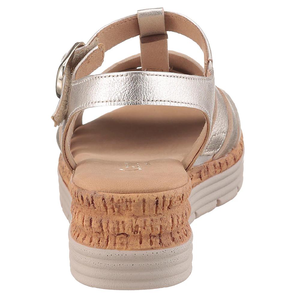 Gabor Keilsandalette »GENUA« Riemchensandale Sommerschuh Mit Klettverschluss G-Weite Online Bestellen