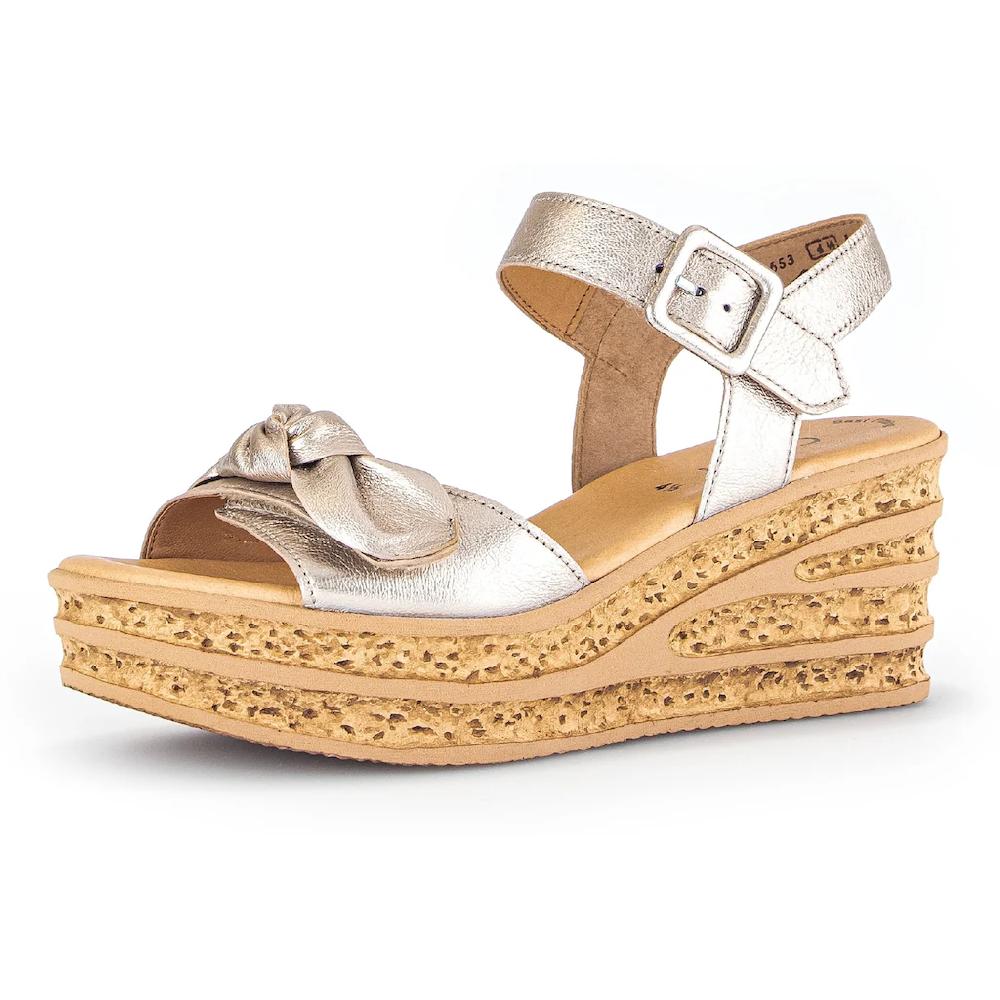 Gabor Keilsandalette Sommerschuh Sandale Keilabsatz mit Gabor Best Fitting-Ausstattung online bestellen