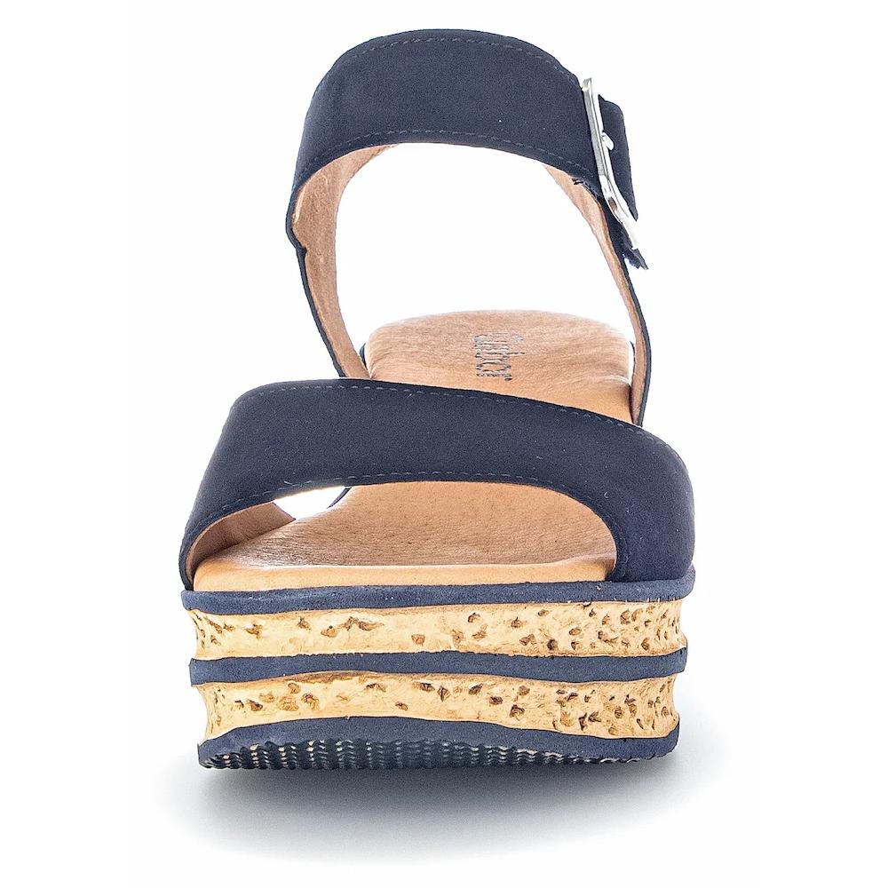 Gabor Keilsandalette Sommerschuh Sandale Keilabsatz Mit Auffällliger Absatzgestaltung Online Kaufen