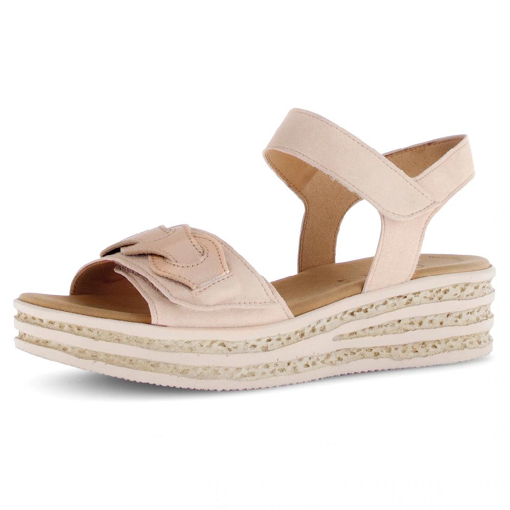 Gabor Keilsandalette Sommerschuh Sandale Keilabsatz mit praktischen Klettverschlüssen kaufen