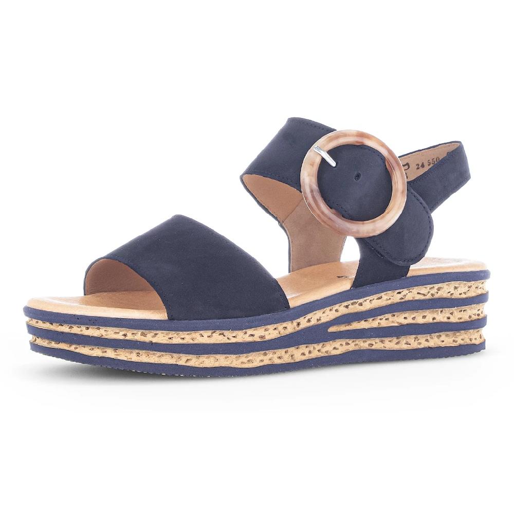 Gabor Keilsandalette Sommerschuh Sandale Keilabsatz mit großer Zierschnalle bestellen