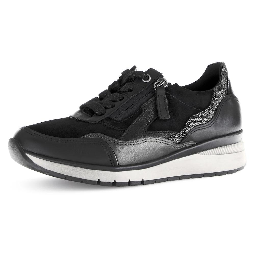 Gabor Keilsneaker »Capri« Freizeitschuh Halbschuh Schnürschuh in K-Weite (= extra weit) online kaufen